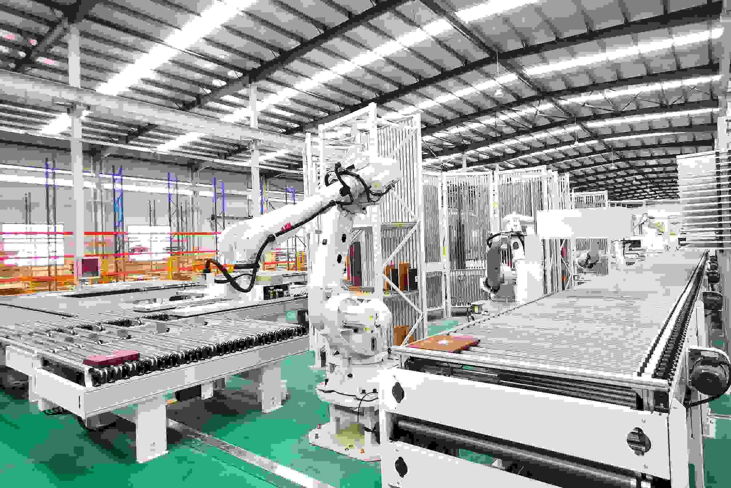 Automated assembly line showcasing Container Greenhouse production capacity